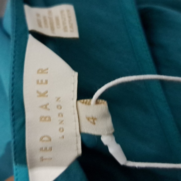 Ted Baker London Lauica Linen One Shoulder Mini Dress - Picture 9 of 12